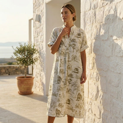 The Porto Linen Dress