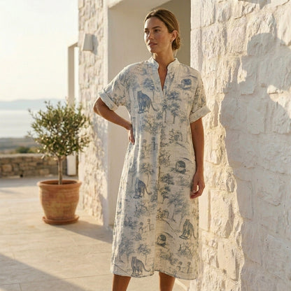The Porto Linen Dress