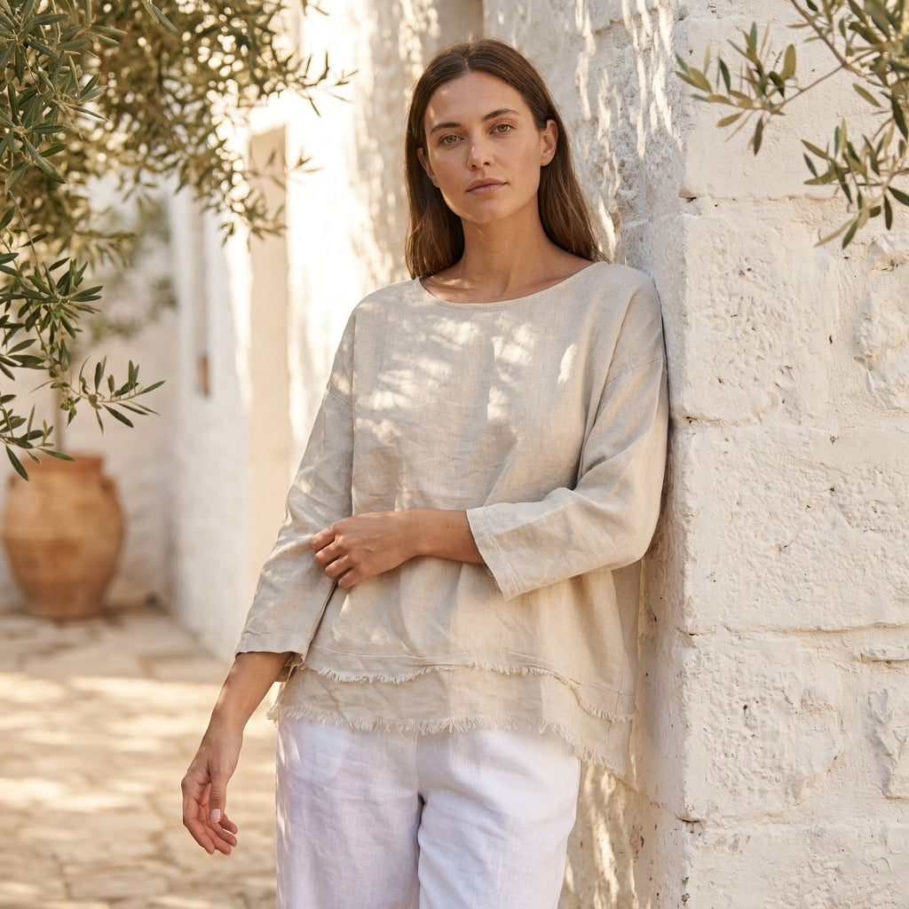 Sol Linen Blouse