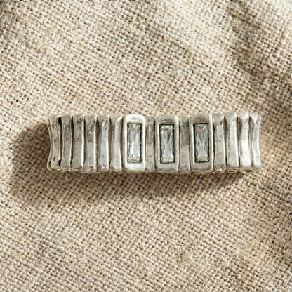 Ravenna Sculpted Crystal Bracelet