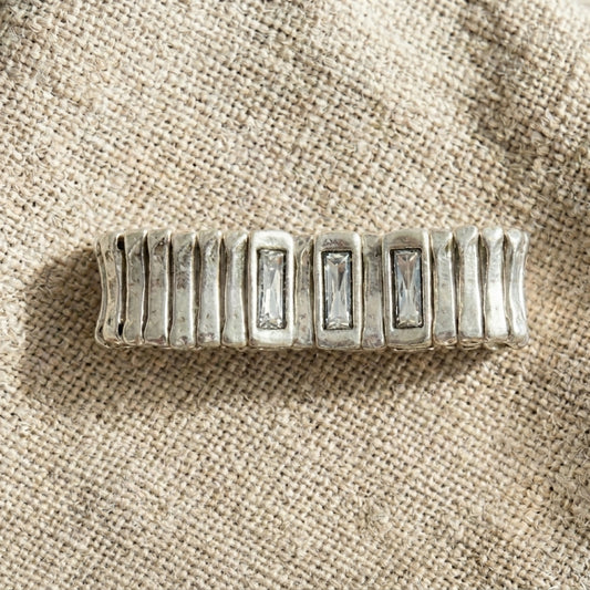 Ravenna Sculpted Crystal Bracelet