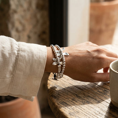 Salerno Botanical Beaded Bracelet