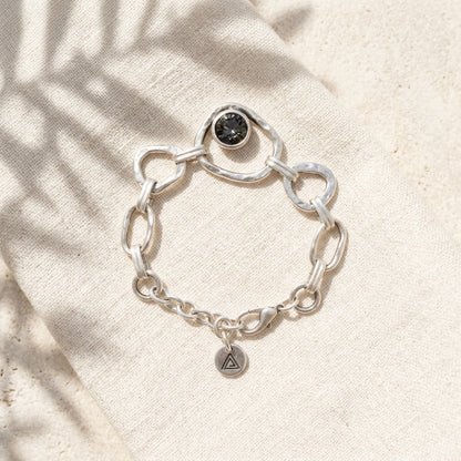 Trieste Gem Link Bracelet
