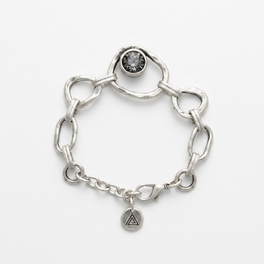 Trieste Gem Link Bracelet