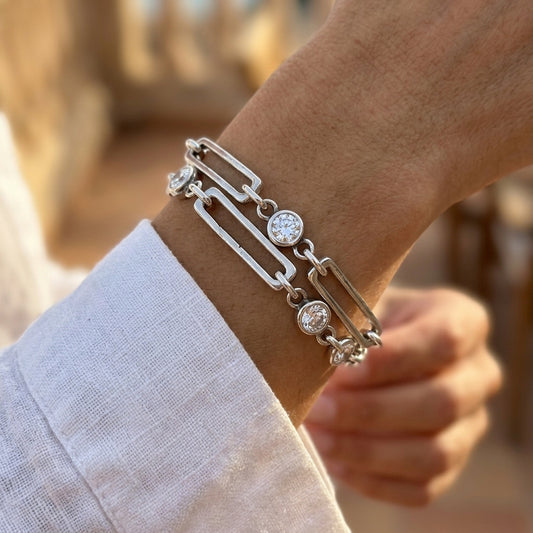 Istanbul Crystal Link Bracelet