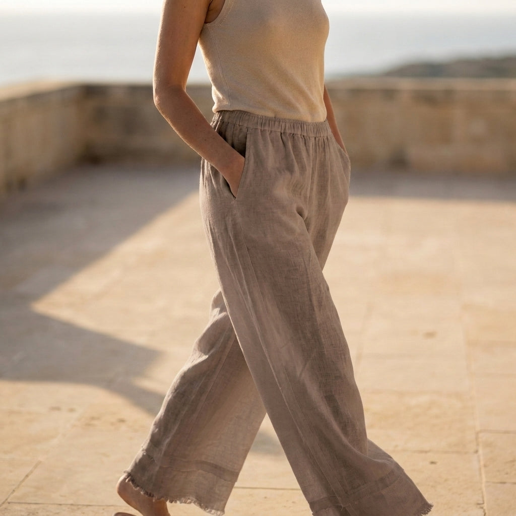 Bottom Fringe Pants
