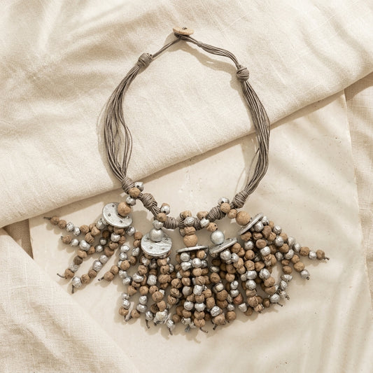 The Driftwood Cascade Necklace