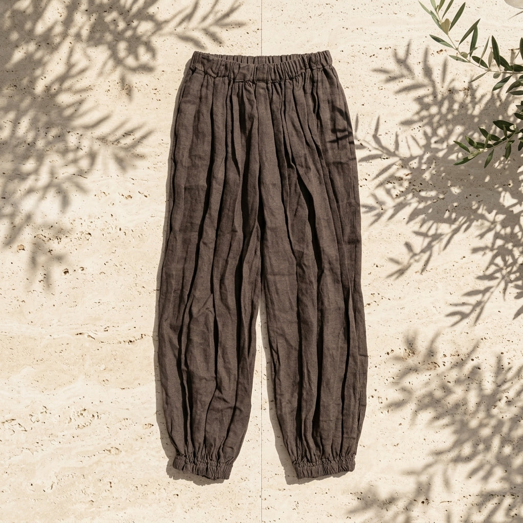 Linen Jogger Pants