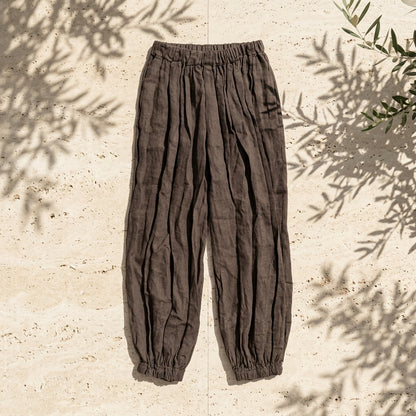 Linen Jogger Pants