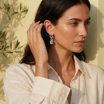 Aegean Crystal Earrings