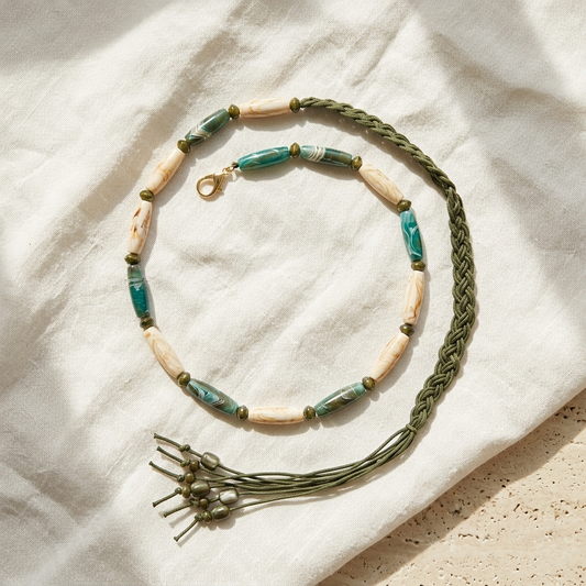 The Isola Beaded Belt