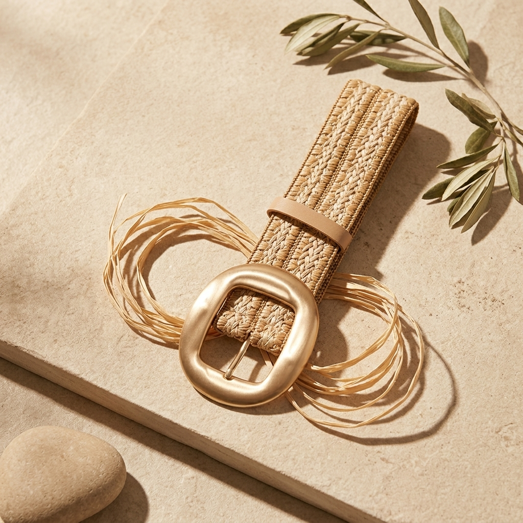 The Bella Woven Belt