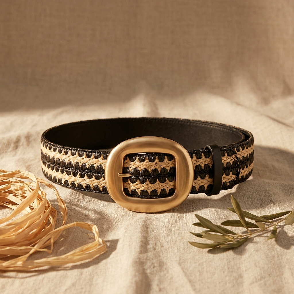 The Bella Woven Belt