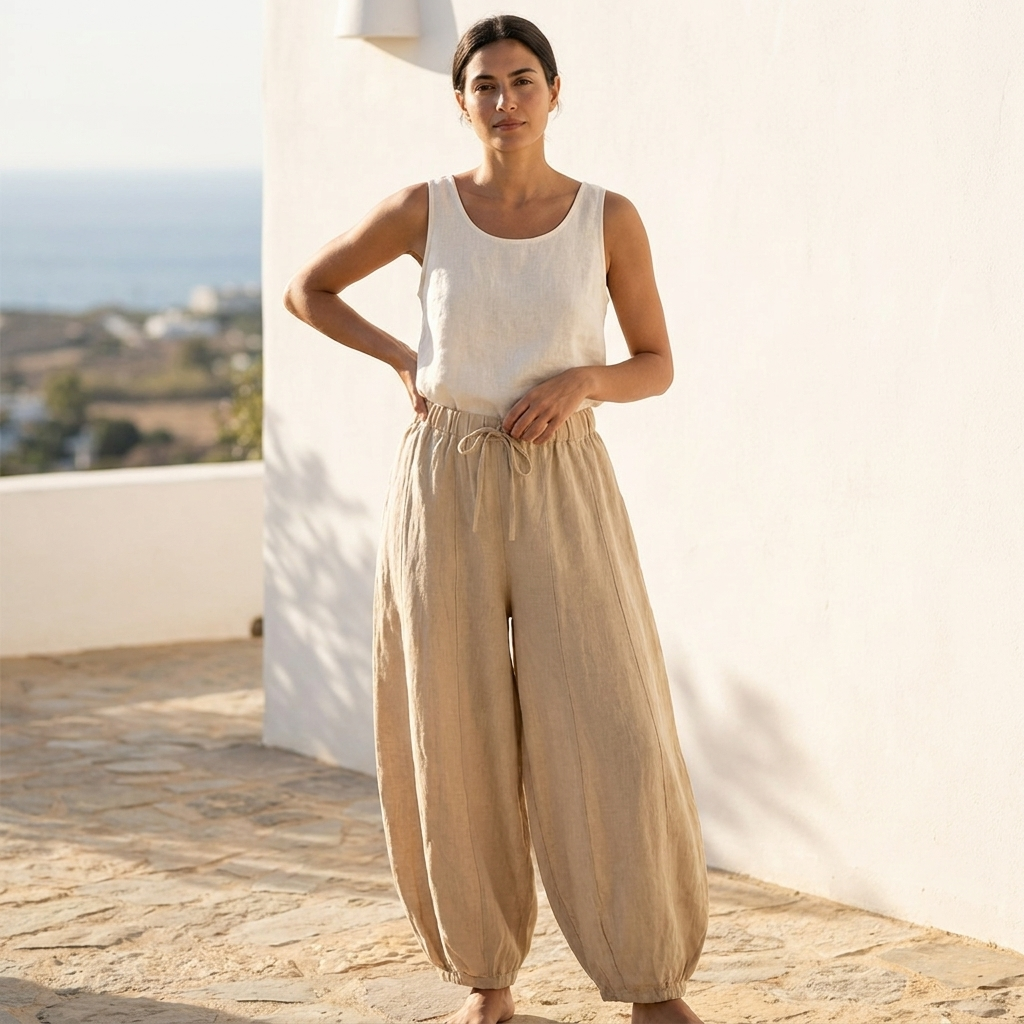 The Aria Linen Pants