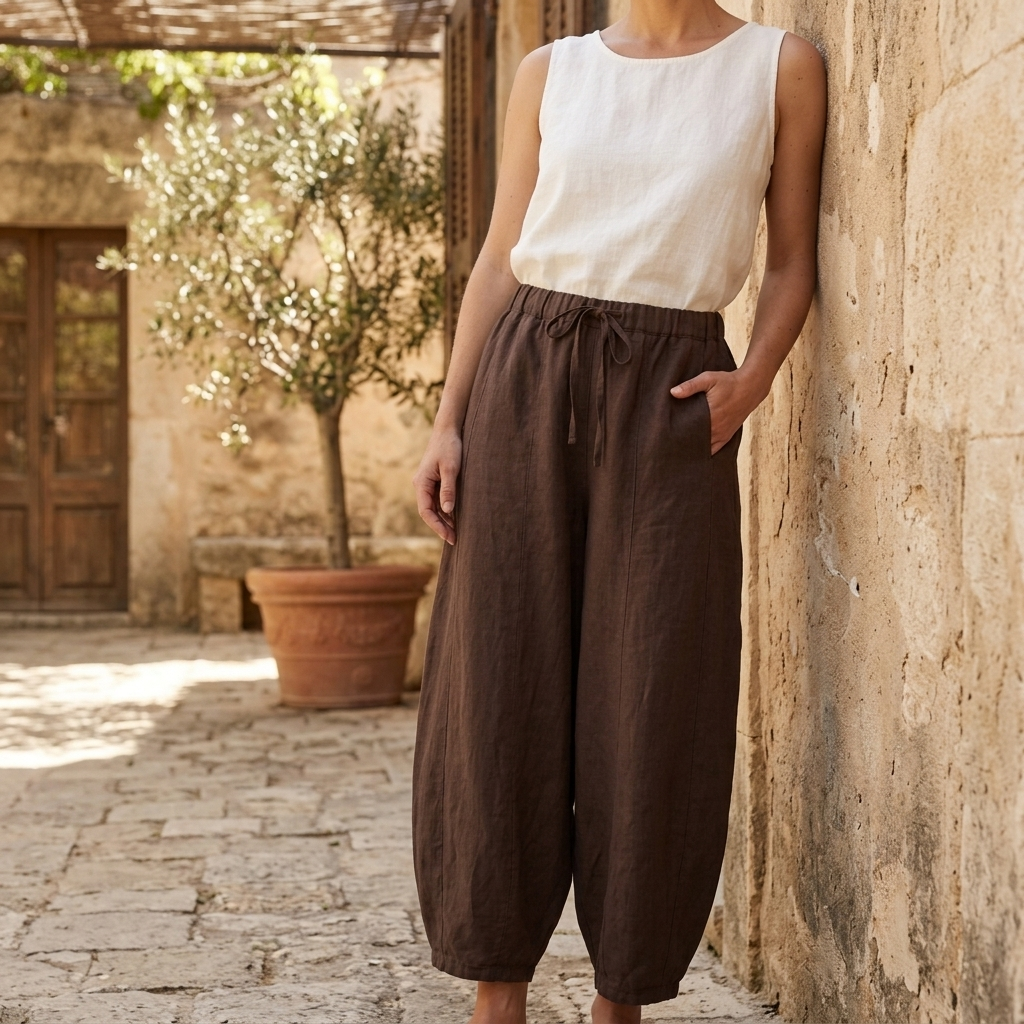 The Aria Linen Pants