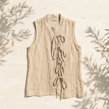 The Aria Tie Vest