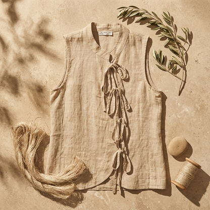 The Aria Tie Vest