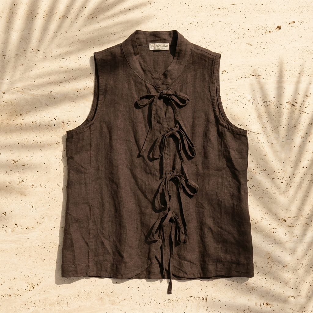 The Aria Tie Vest