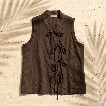 The Aria Tie Vest