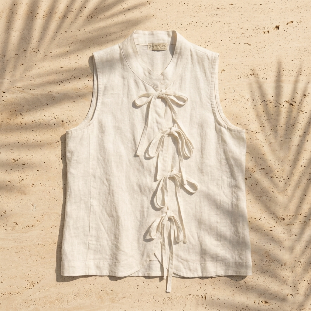 The Aria Tie Vest