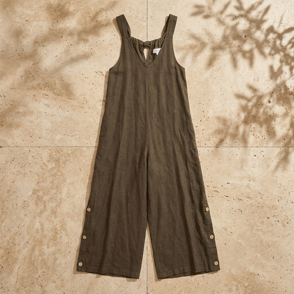 The Capri Linen Jumpsuit